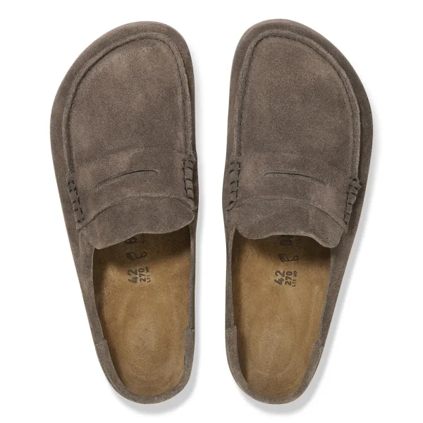 Naples Wrapped Suede Leather Concrete Gray - Image 5