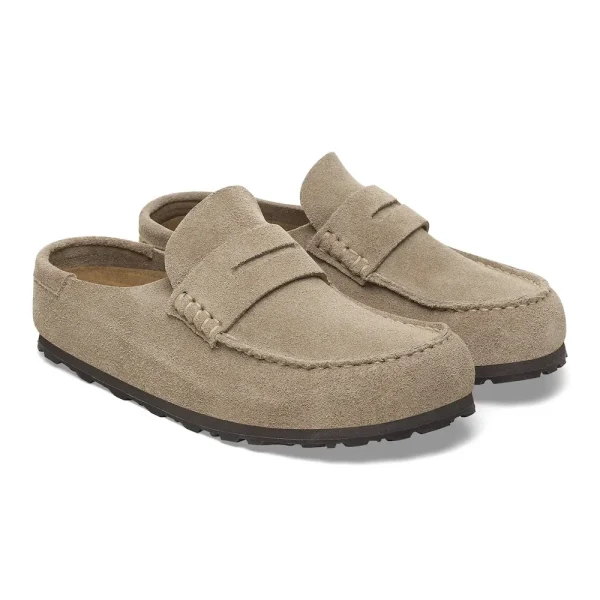Naples Wrapped Suede Leather Taupe - Image 6