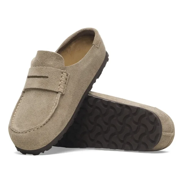Naples Wrapped Suede Leather Taupe - Image 4