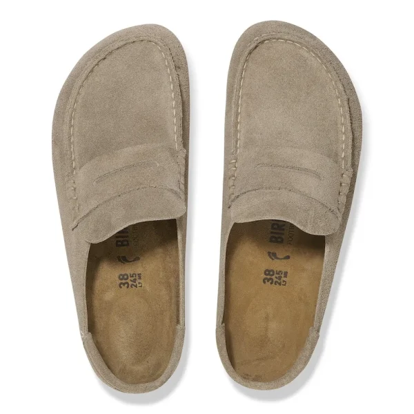 Naples Wrapped Suede Leather Taupe - Image 5