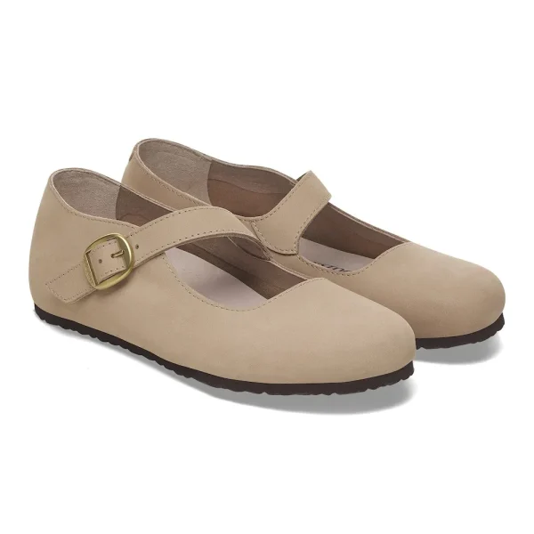 Tracy Nubuck Leather Sand - Image 6