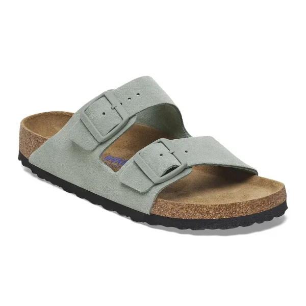 Arizona Soft Footbed Suede Leather Pure Sage