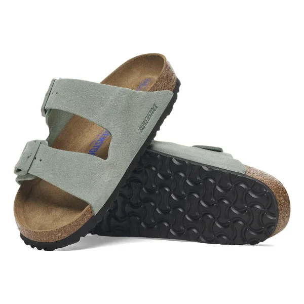 Arizona Soft Footbed Suede Leather Pure Sage - Image 4