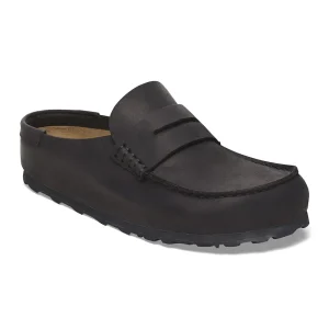Naples Wrapped Oiled Leather Black