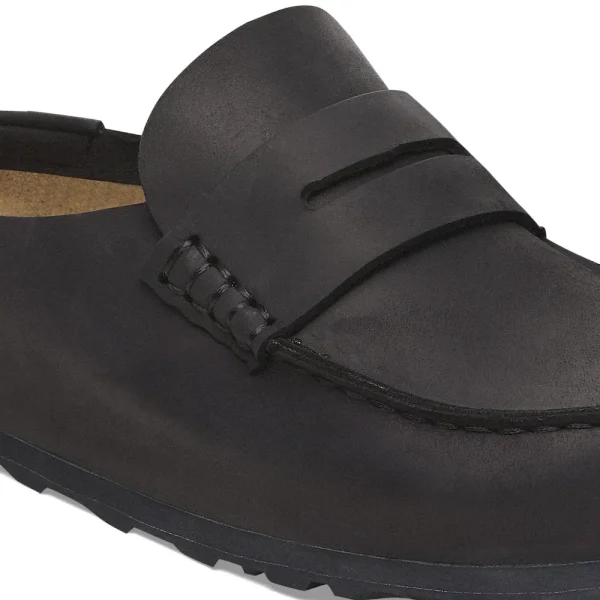 Naples Wrapped Oiled Leather Black - Image 8