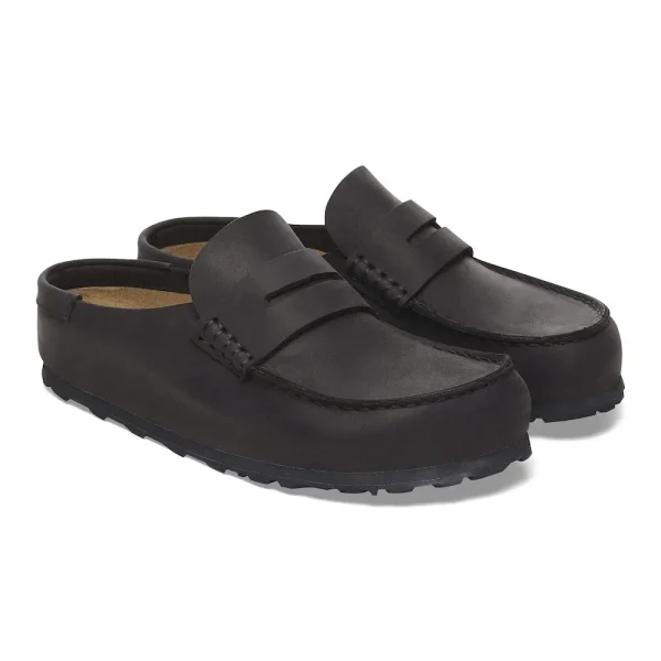 Naples Wrapped Oiled Leather Black - Image 6