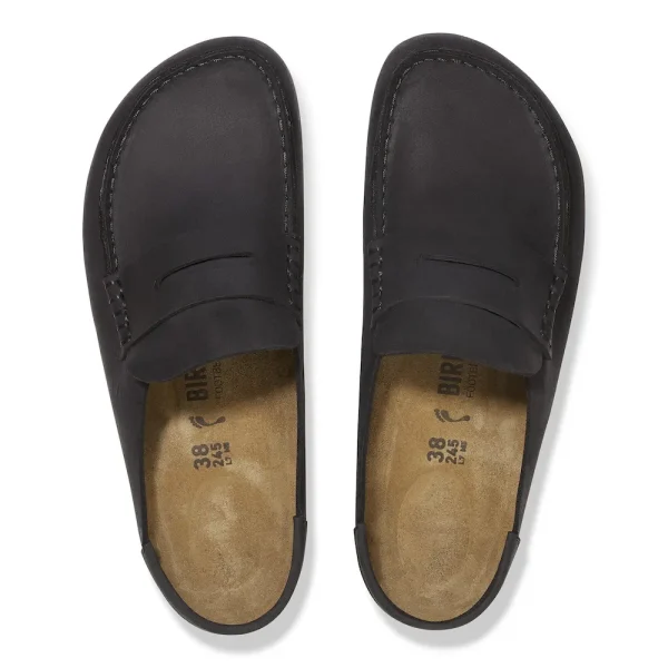Naples Wrapped Oiled Leather Black - Image 5