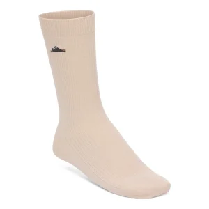 Cotton Ribbed Socks Cotton-Polyamide-Elastane Light Rose