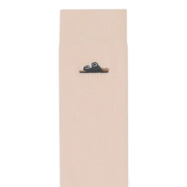 Cotton Ribbed Socks Cotton-Polyamide-Elastane Light Rose - Image 2
