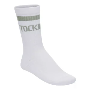Cotton Tennis Socks Cotton-Polyamide-Elastane White / Pure Sage