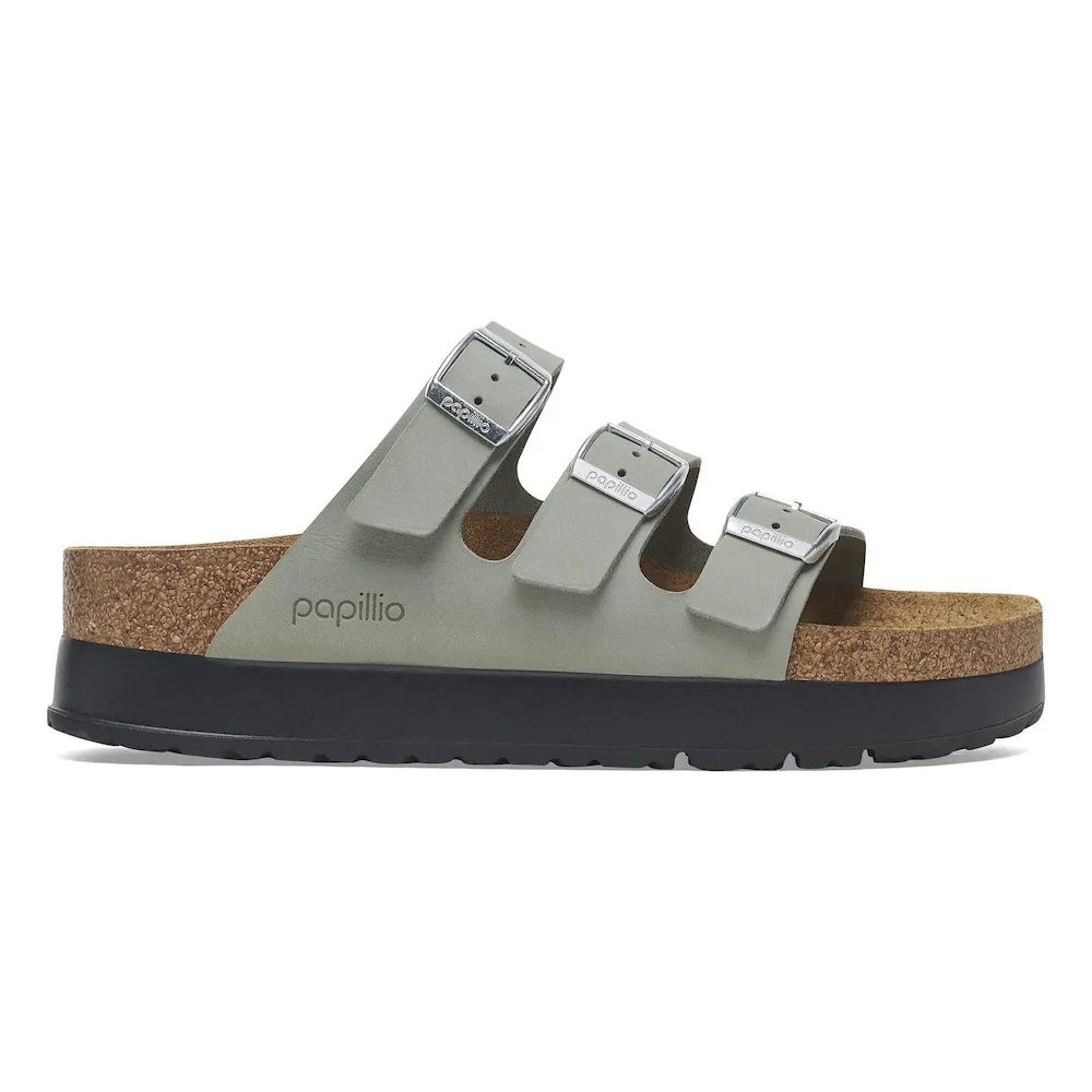 Florida Flex Platform Nubuck Leather Pure Sage - Image 5