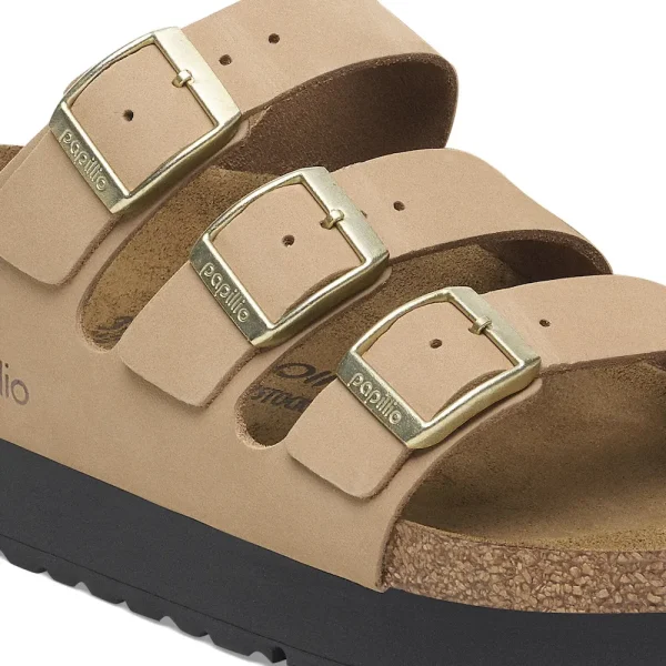 Florida Flex Platform Nubuck Leather Sandcastle - Image 8