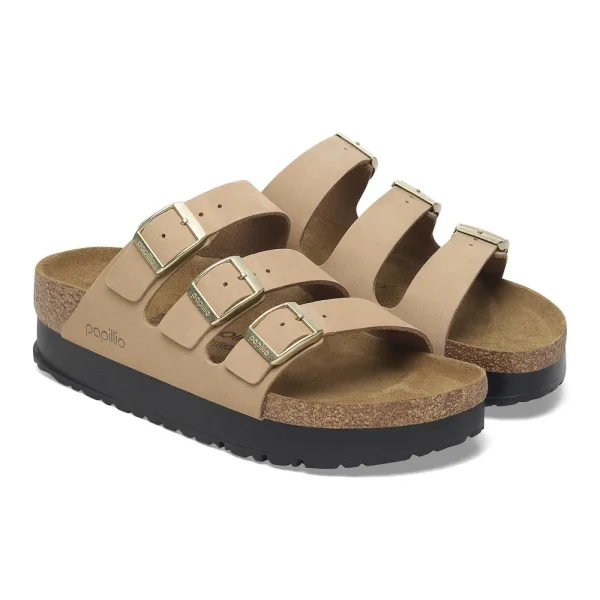 Florida Flex Platform Nubuck Leather Sandcastle - Image 6