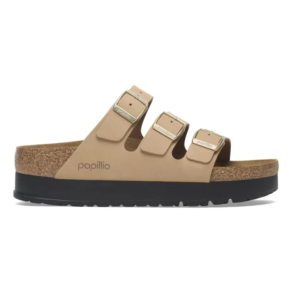 Florida Flex Platform Nubuck Leather Sandcastle - Image 7