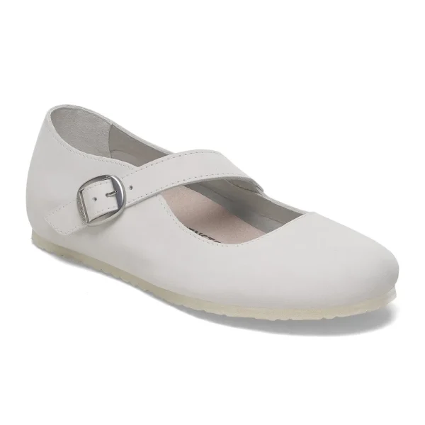 Tracy Nubuck Leather Antique White