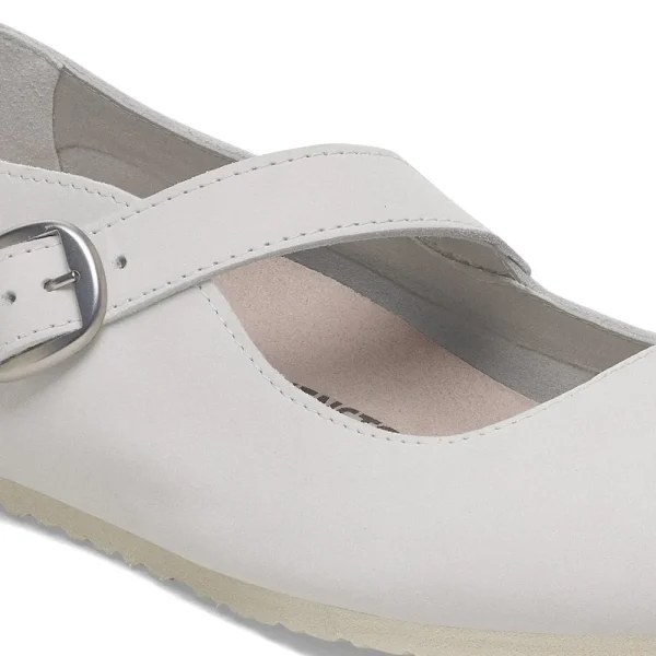 Tracy Nubuck Leather Antique White - Image 8