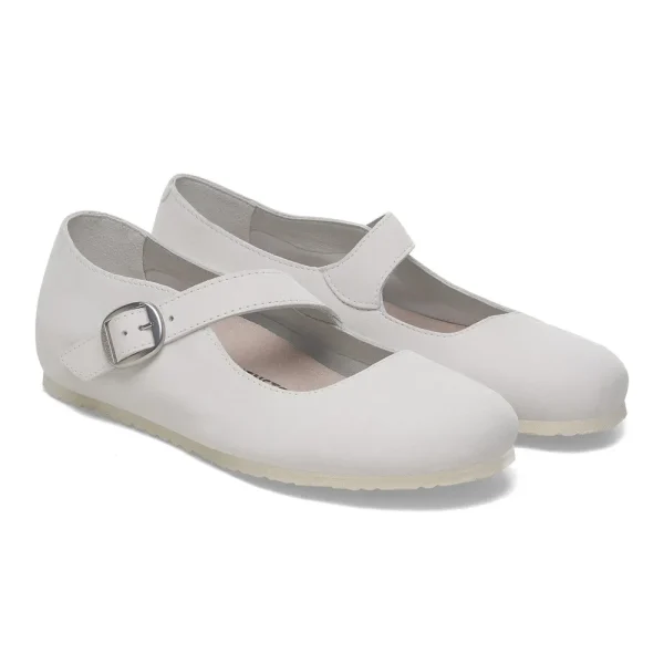 Tracy Nubuck Leather Antique White - Image 6