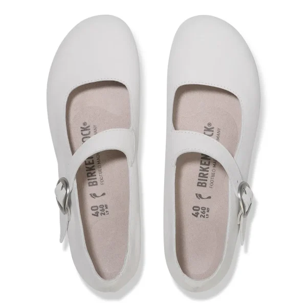 Tracy Nubuck Leather Antique White - Image 5