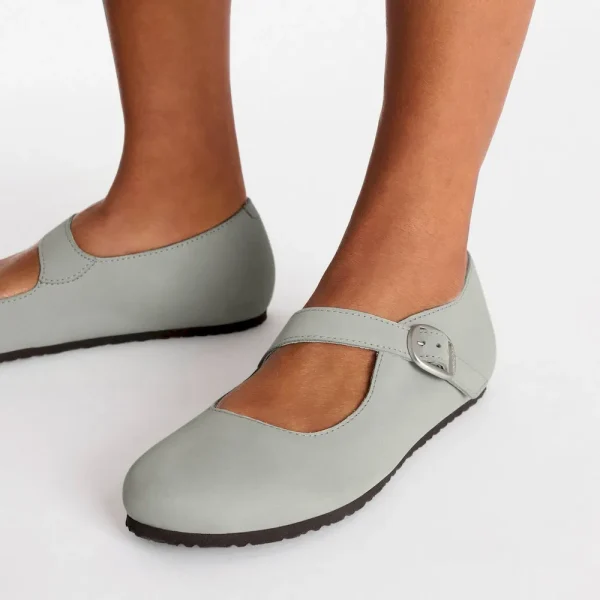 Tracy Nubuck Leather Pure Sage - Image 3