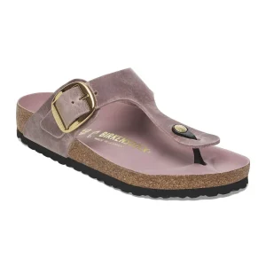 Gizeh Big Buckle Oiled Leather Lavender