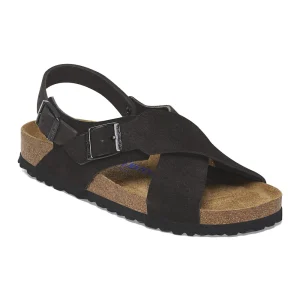 Tulum Soft Footbed Suede Nubuck Black