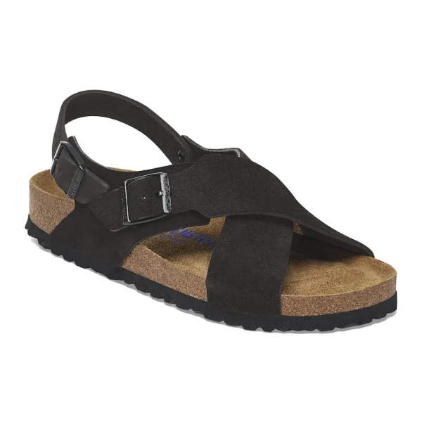 Tulum Soft Footbed Suede Nubuck Black