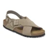Tulum Soft Footbed Suede Nubuck Taupe