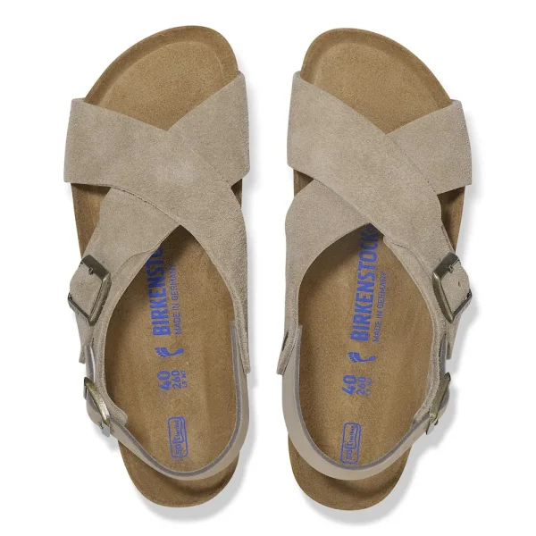 Tulum Soft Footbed Suede Nubuck Taupe - Image 5