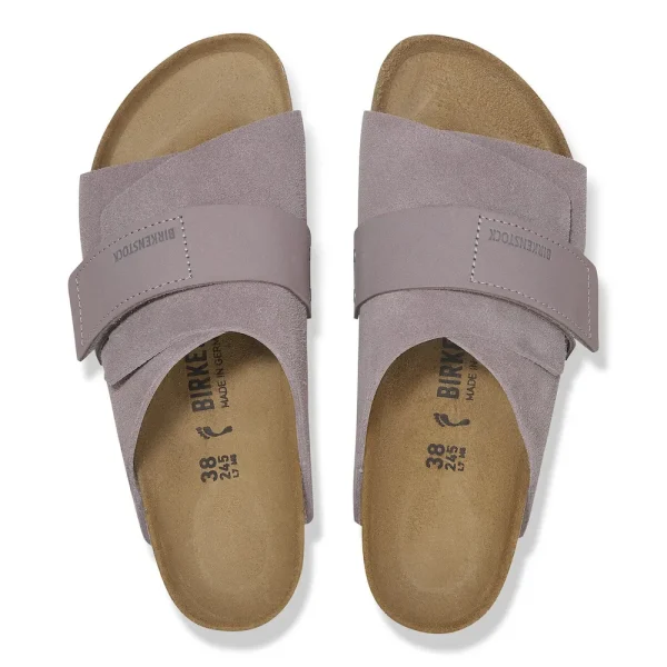 Kyoto Nubuck-Suede Leather Faded Purple - Image 3