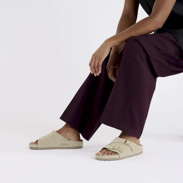 Zürich Suede Leather Taupe - Image 2