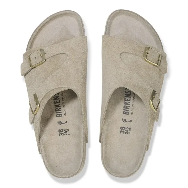 Zürich Suede Leather Taupe - Image 5