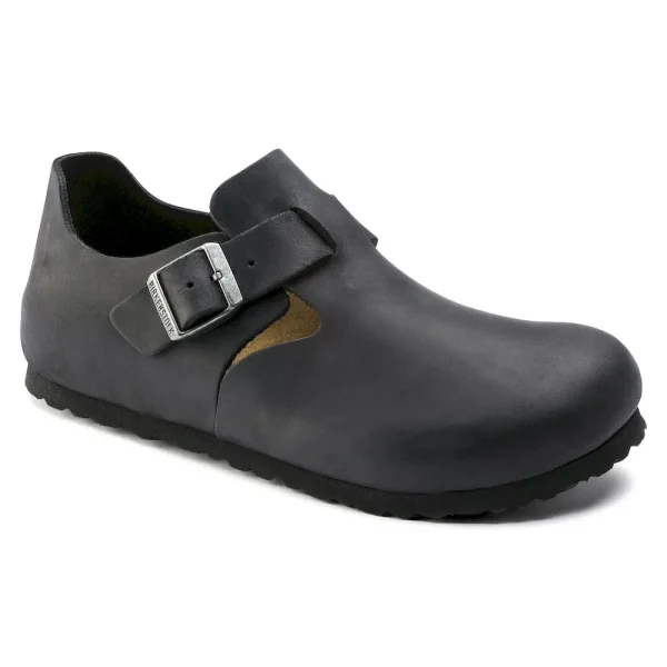 London Oiled Leather Black