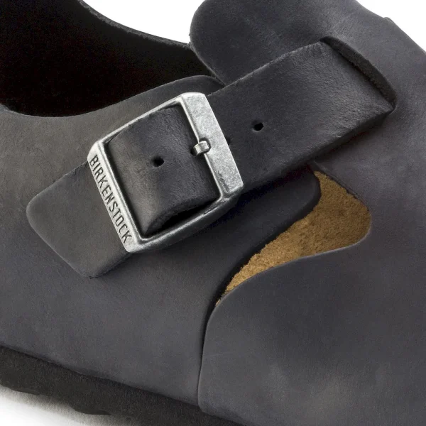 London Oiled Leather Black - Image 8