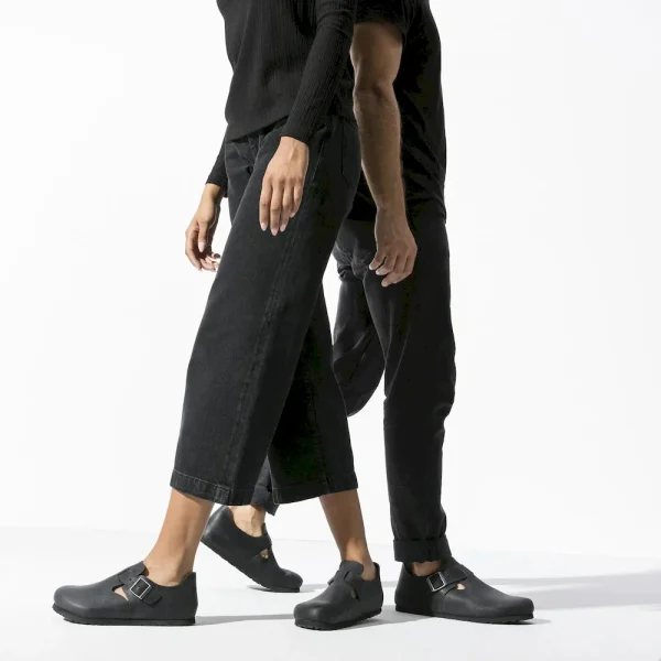 London Oiled Leather Black - Image 9