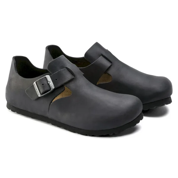 London Oiled Leather Black - Image 6