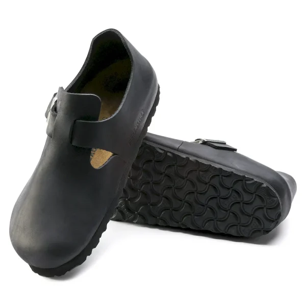 London Oiled Leather Black - Image 4