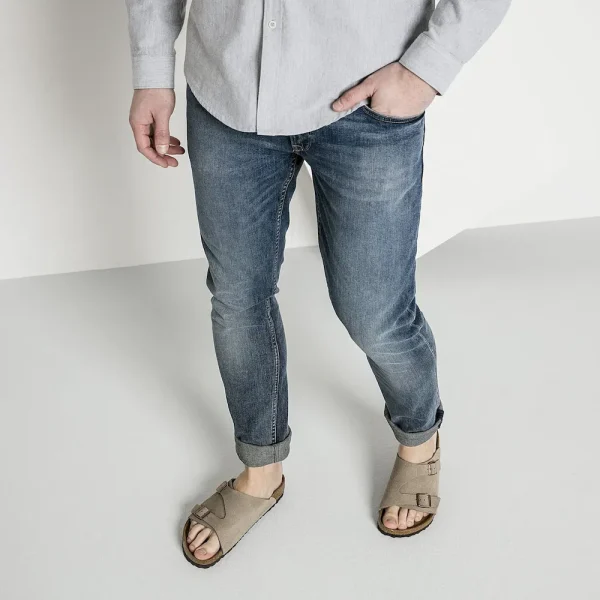 Zürich Suede Leather Taupe - Image 3