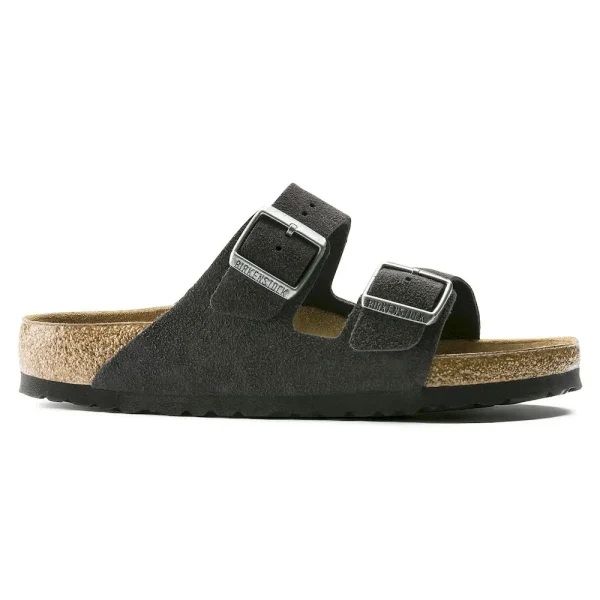 Arizona Soft Footbed Suede Leather Velvet Gray - Image 7