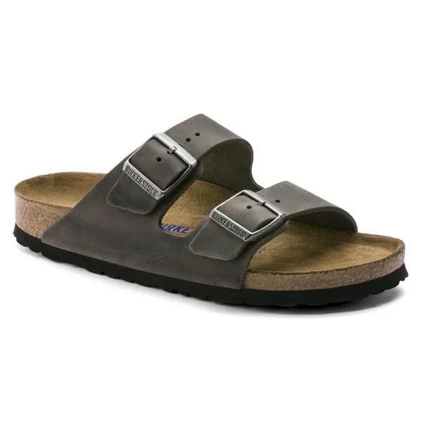 Arizona Soft Footbed Oiled Leather Iron