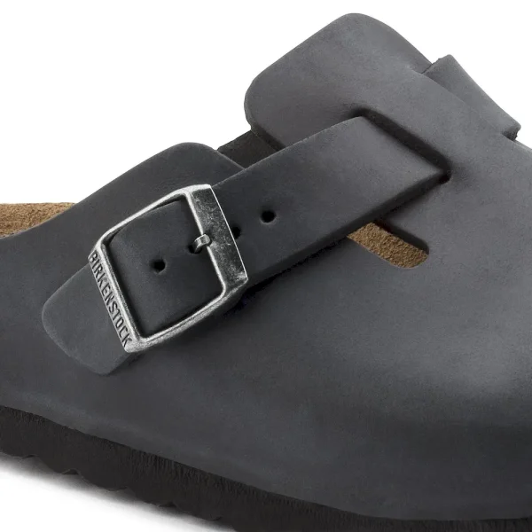 Boston Oiled Leather Black - Image 8