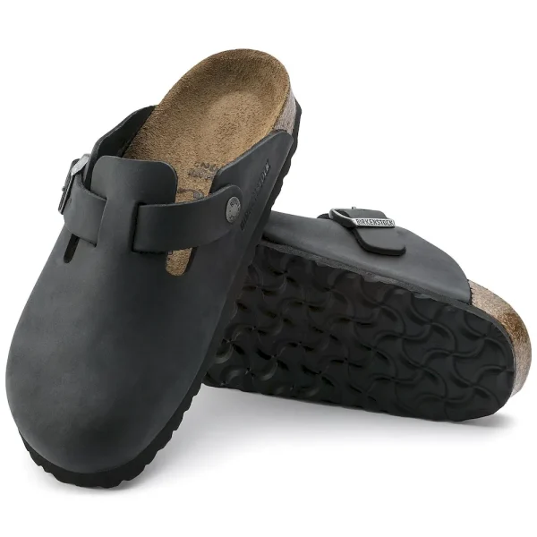 Boston Oiled Leather Black - Image 4