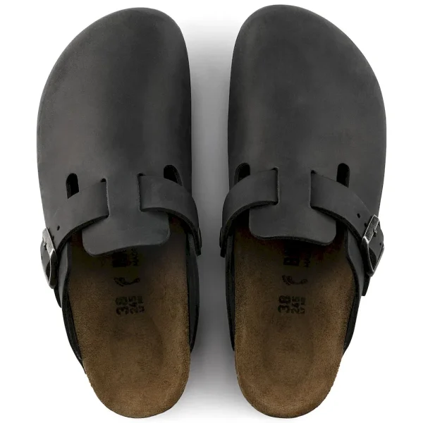 Boston Oiled Leather Black - Image 5