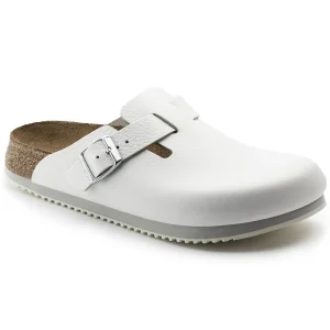 Boston Super Grip Leather White