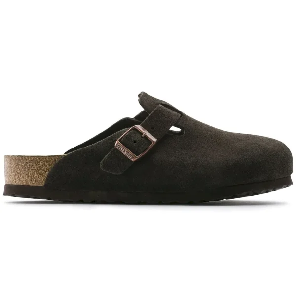 Boston Soft Footbed Suede Leather Mocha - Image 8