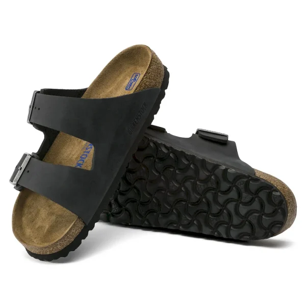 Arizona Soft Footbed Oiled Leather Black - Image 5
