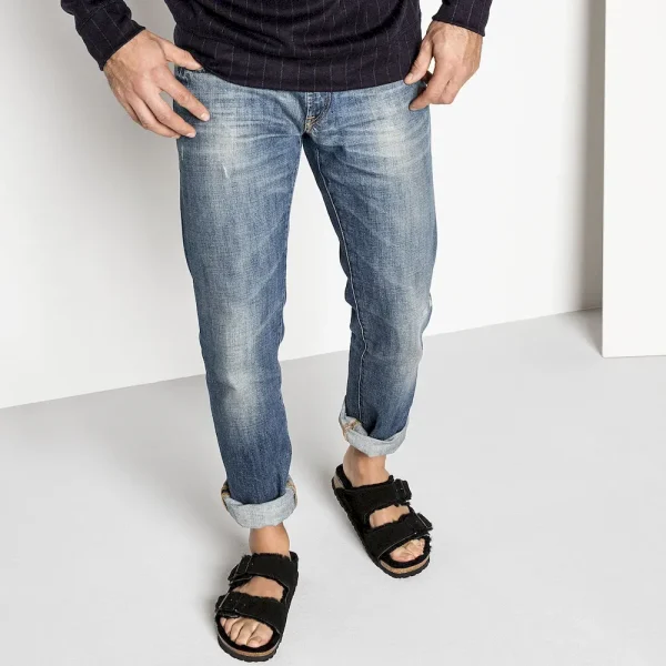 Arizona Shearling Suede Leather Black - Image 3
