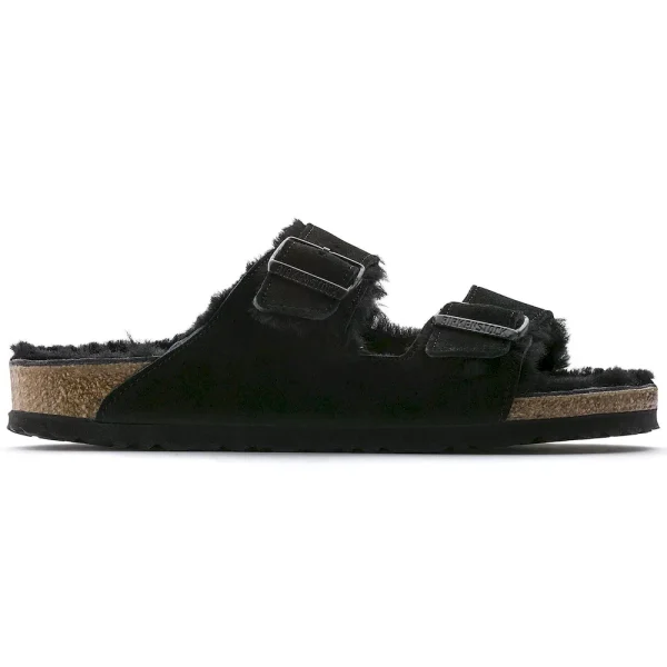 Arizona Shearling Suede Leather Black - Image 7