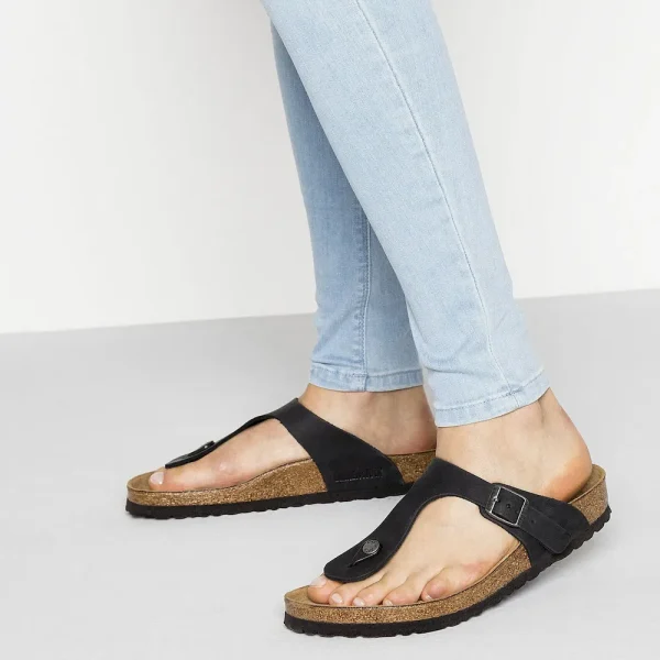 Gizeh Oiled Leather Black - Image 4
