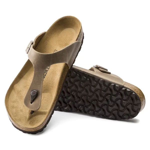 Gizeh Oiled Leather Tobacco Brown - Image 4