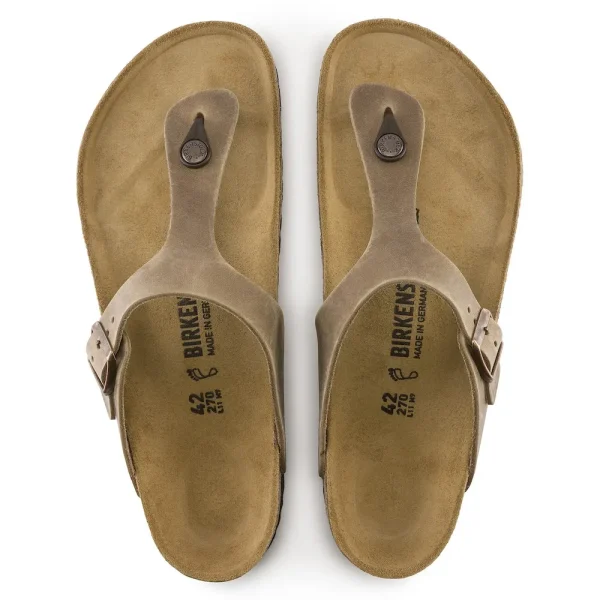 Gizeh Oiled Leather Tobacco Brown - Image 5